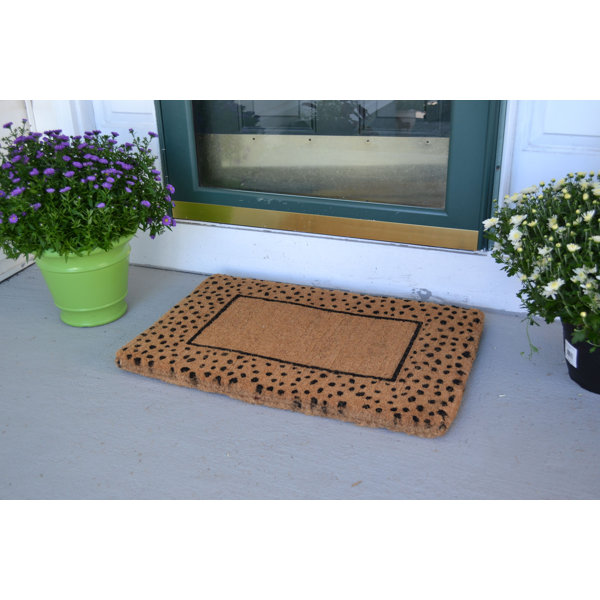 Gracie Oaks Animal Print Outdoor Doormat Wayfair